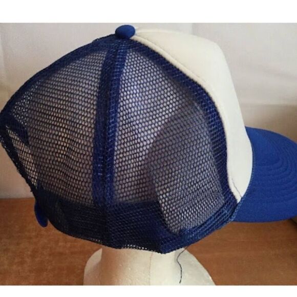 New Vintage Pepsi Cola Otto Mesh Adjustable SnapBack Logo Trucker Cap Hat OS - Picture 5 of 11